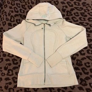 Light Blue Lululemon Scuba Hoodie
